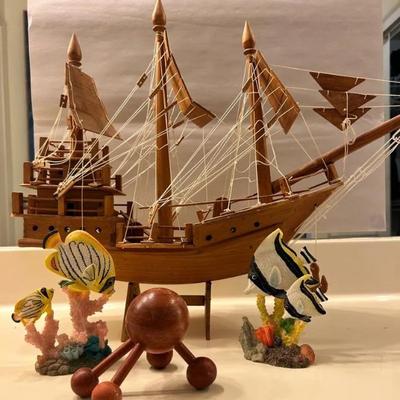 EAT211 - Decorative Art Fish & Ship & More