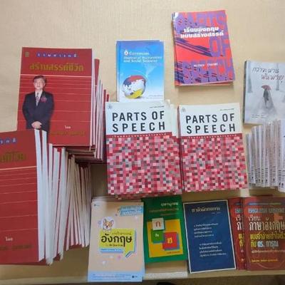 EAT115- Lot of Thai-English Learning Books – Multiple Copies