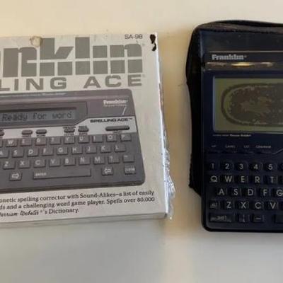 EAT231 - Franklin Spelling Ace & Language Master Set 