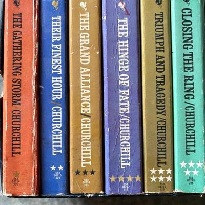 EAT173 Winston Churchill World War Two 6 Book Series 