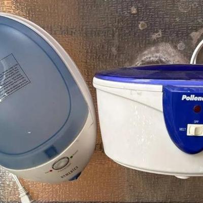 EAT015 Paraffin Heat Therapy Waxing Warmer And HoMedics ParaSpa