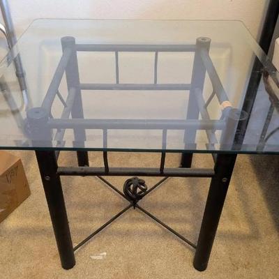 EAT333- Glass Bed Side Table 