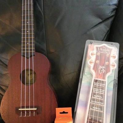 EAT200 - Kala Soprano Ukulele, Cord Deck & Electronic Tuner 