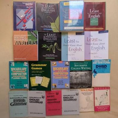 EAT154- Collection of English Grammar, Vocabulary & Writing Skills Books