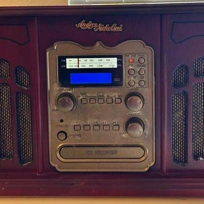 EAT123 - Anders Nicholson E-6906 Record Player CD Radio Tape Combo