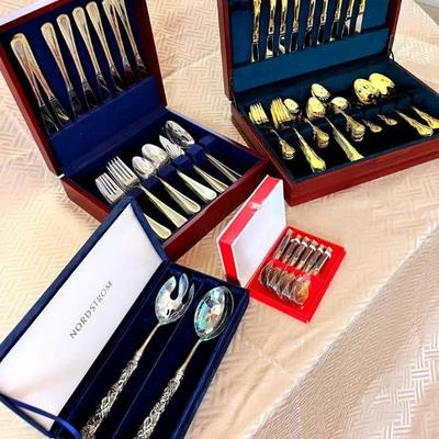 EAT081- Multiple Silverware Sets! See Photos