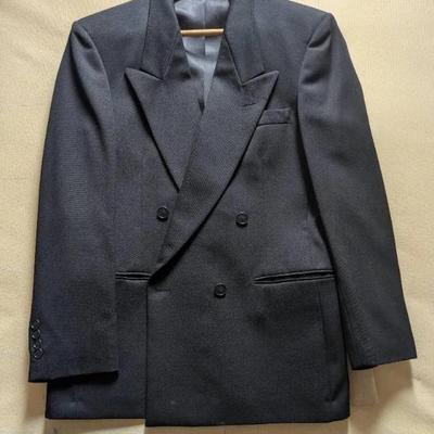 EAT236- Men's Wool Suit And Cream Blazer 