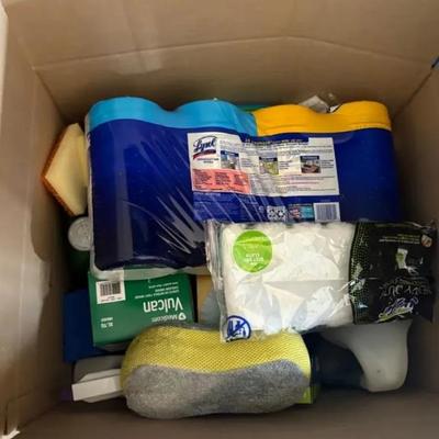 EAT278 Cleaning Supplies Mystery Lot 