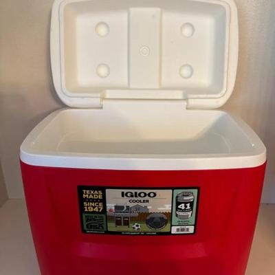 EAT220 - 26 Liter Igloo Cooler Case - Red 