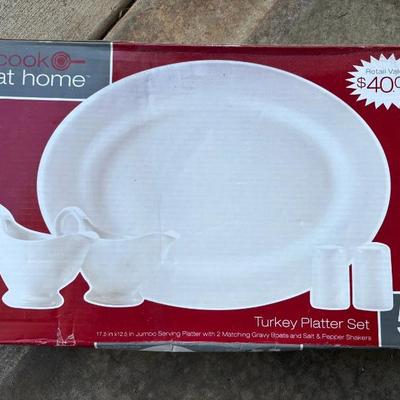 EAT130 Turkey Platter Set 