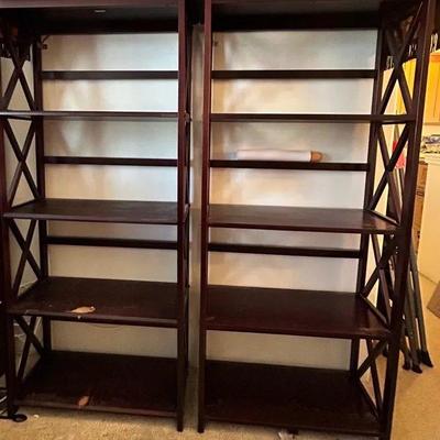 EAT375 - Two Wooden Shelves