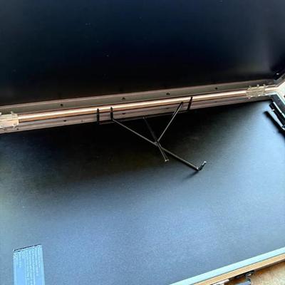 EAT072 Portable Foldable Ping Pong Table w/Accessories Disassembled