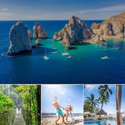 Puerto Vallarta OR Cabo San Lucas OR Costa Rica