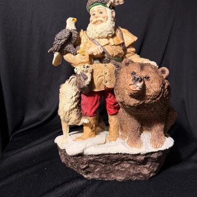 United Designs Winterlight - Legend of Santa - High Country Santa - 255/15000 - 13Tx9Wx9D - Larry Miller