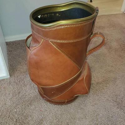 Golf Bag Trash Can