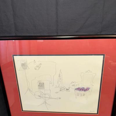 Musical Still By Millicent Tomkins