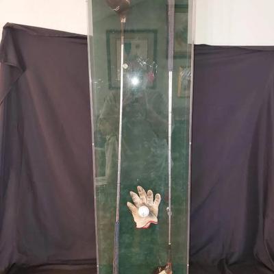 Vintage Golf Club Shadow Box