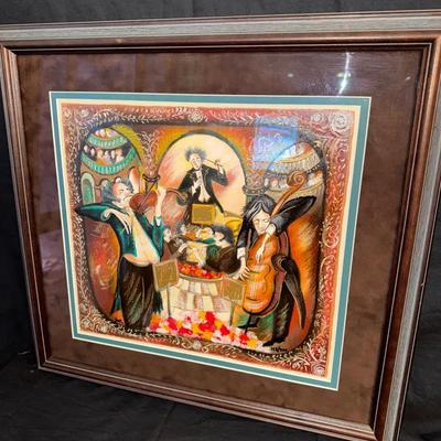 Violin And Cello Signed By Yair Dor