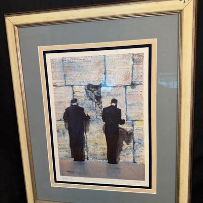 Two Hasidic Figures By Henry Zvi Zilberstein