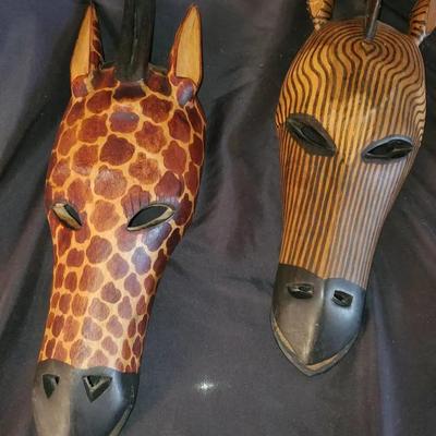 African Mask Set