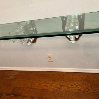 Glass Hanging Table 