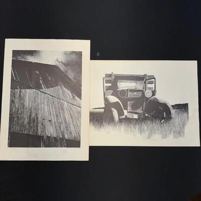 Two Signed Prints - Malcolm G. Childers