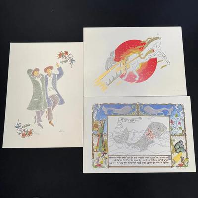 Signed Micrography Prints 