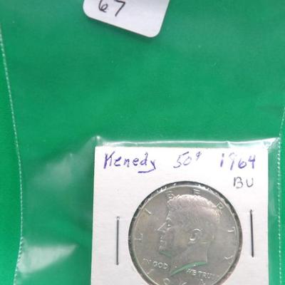 1964 Kennedy Half Dollar 