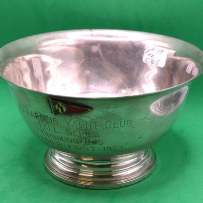 Sterling Annapolis Yacht Club 1954 Bowl 