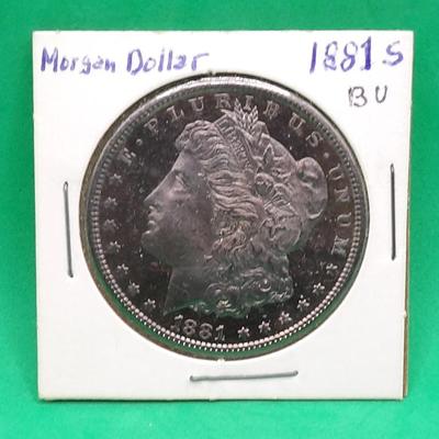 1881 S Morgan Dollar 
