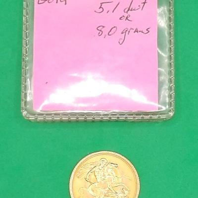 1967 English Gold 5.1 DWT