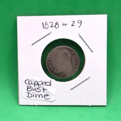 1828 Capped Bust Dime 