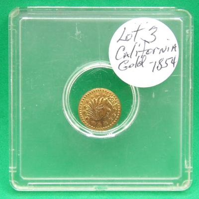 1854 California Gold 