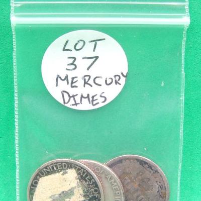Mercury Dimes 