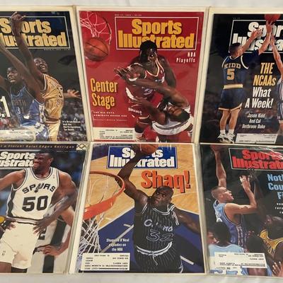 Sports Illustrated Basketball Magazines 