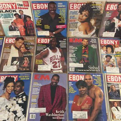 Ebony Magazine Lot