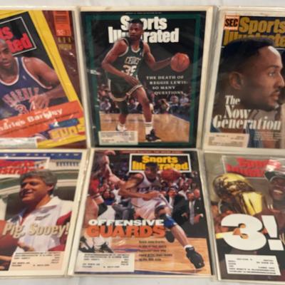 Sports Illustrated Basketball Magazines 