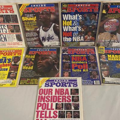 Inside Sports Magazine Basketball Issues