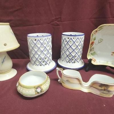 Nippon & Candle Holders