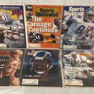 Sports Illustrated Football Magazines