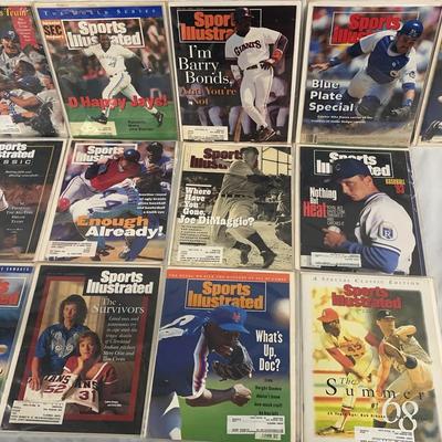 Sports Illustrated Baseball Magazines