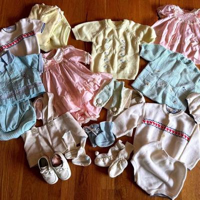 Vintage Infant/Children’s Clothing With Polly Flinders, Friemanit & Others