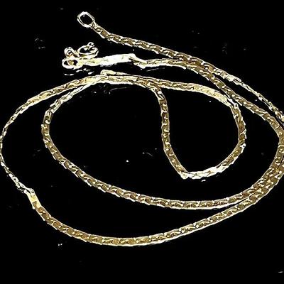 14K Yellow Gold Chain