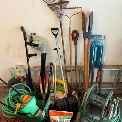 Lawn & Garden Large Items/Tools With Edger, Blower, Seeder, Etc