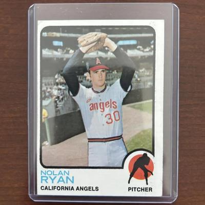 1972 Topps Baseball Card. Nolan Ryan - California Angels. Card Number 220