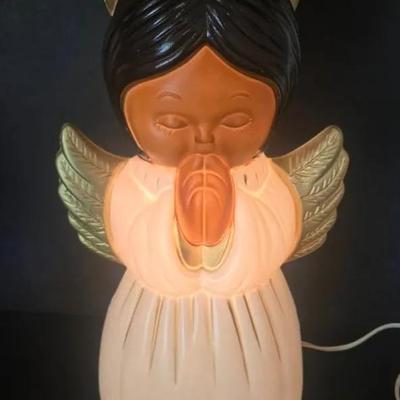 VTG Grand Ventures 18” Tall Angel Blow Mold Christmas 1999