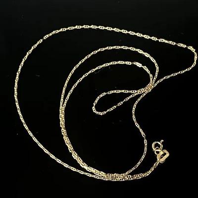 18K Yellow Gold Chain