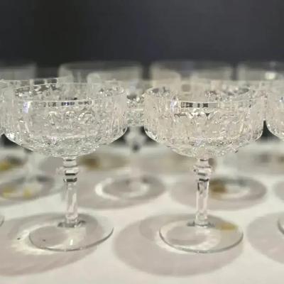 Vintage Nachtmann Bleikristall Crystal Dessert Cups (12)