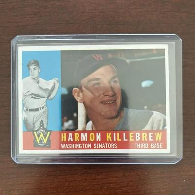 1960 Harmon Killebrew. Washington Senators. Card #210