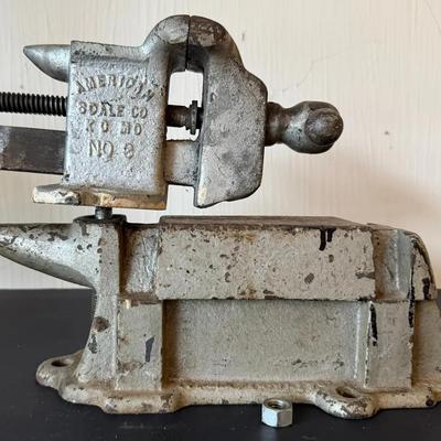 American Scale Co. Bench Vise & Anvil Combo (2 Pieces, Same Set?)